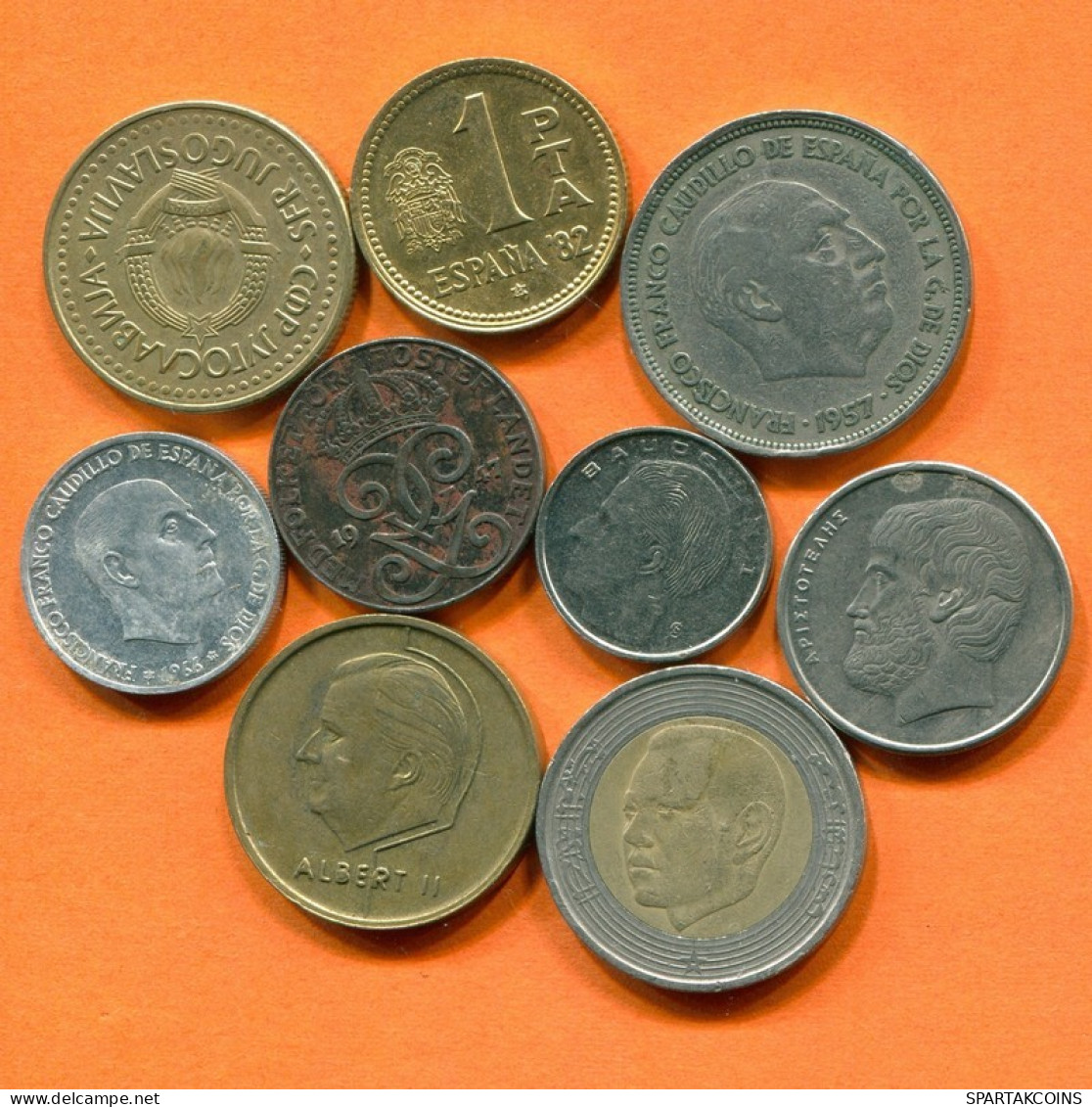 Collection MUNDO Moneda Lote Mixto Diferentes PAÍSES Y REGIONES #L10123.1.E.A - Andere & Zonder Classificatie