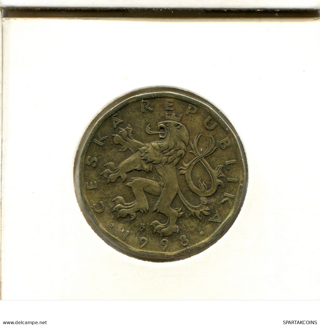 20 KORUN 1998 CZECH REPUBLIC Coin #AS931.U.A - Tchéquie
