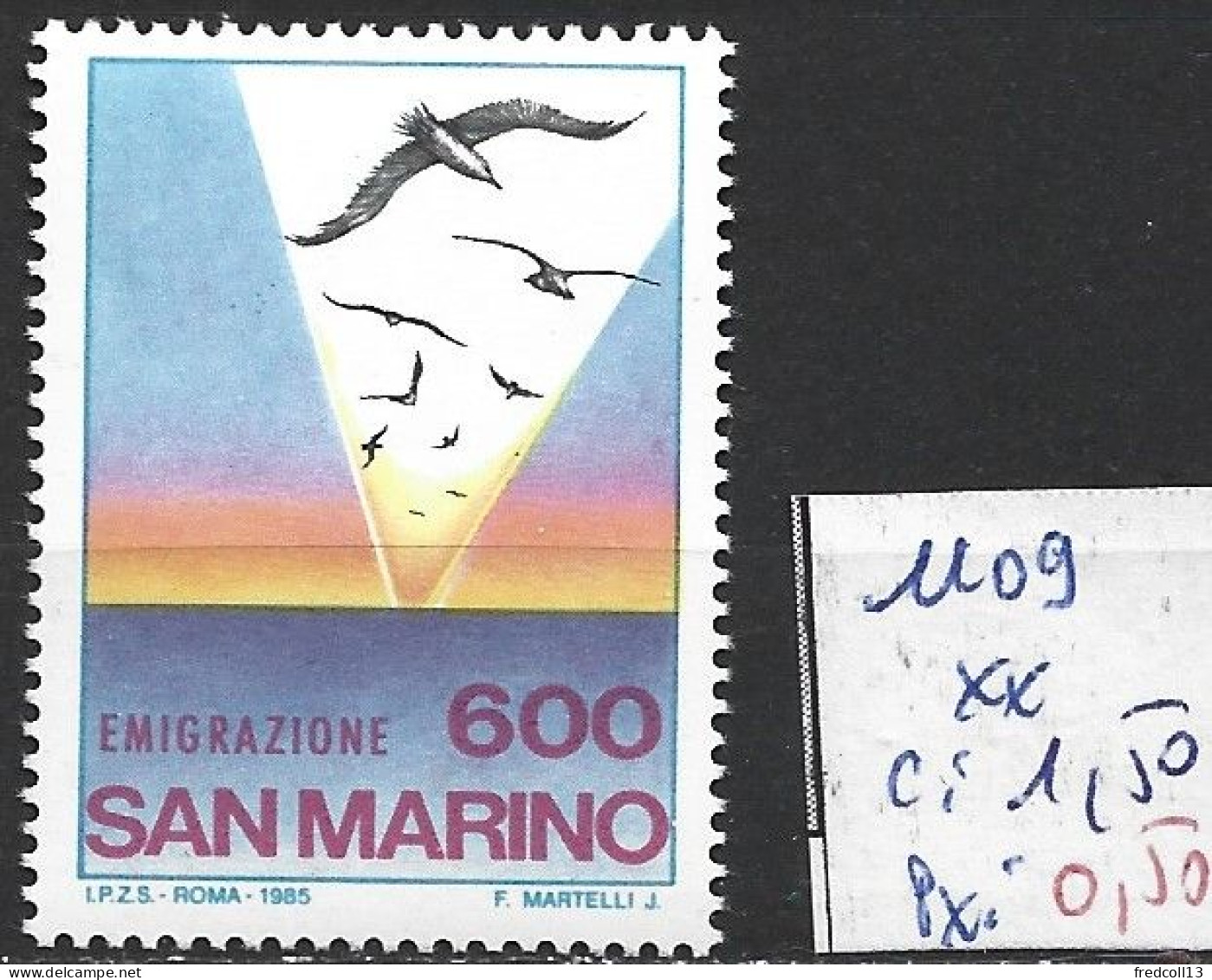 SAINT-MARIN 1109 ** Côte 1.50 € - Unused Stamps