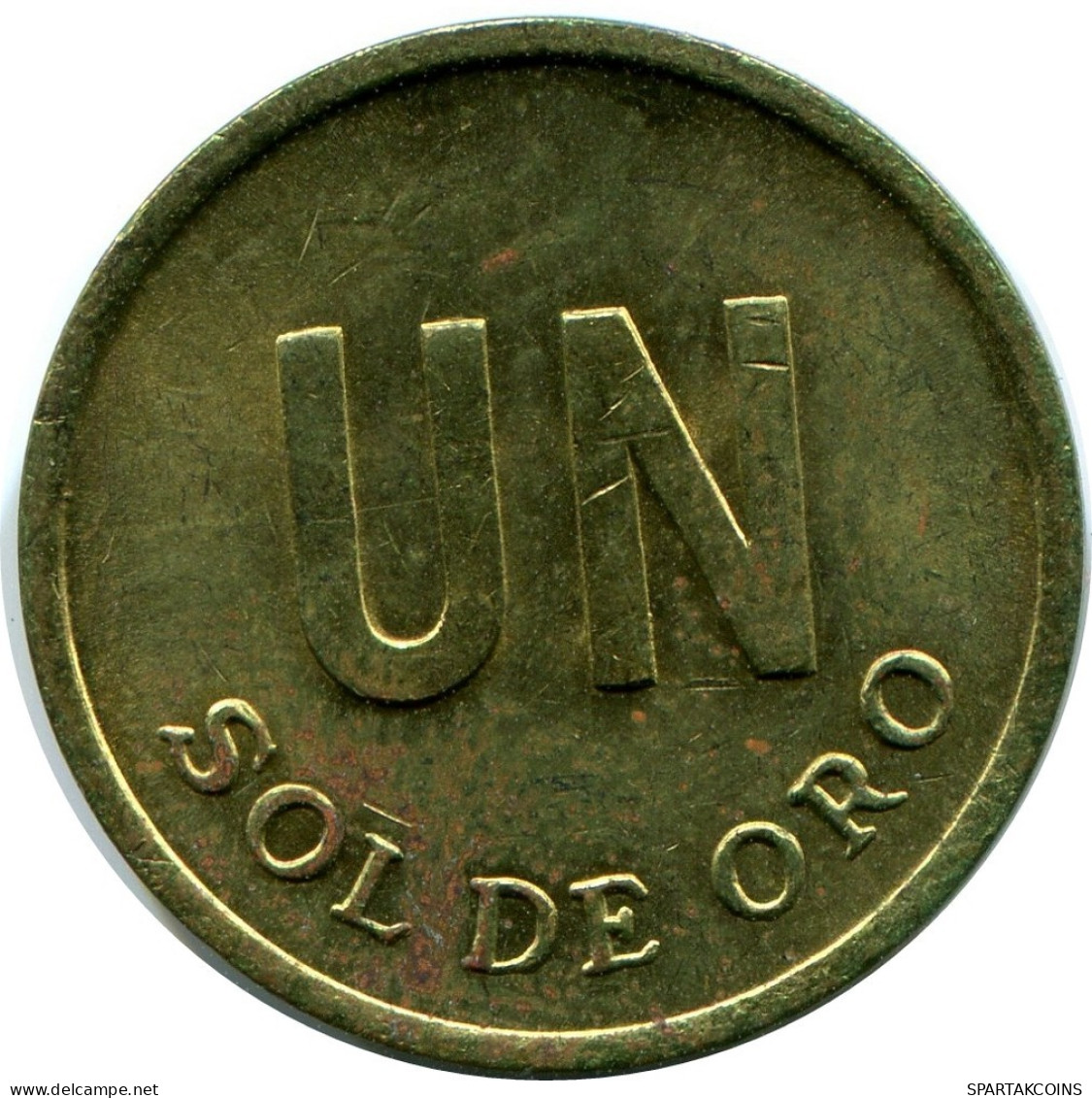 1 SOL 1975 PERUANO PERU Moneda #AZ077.E.A - Perú