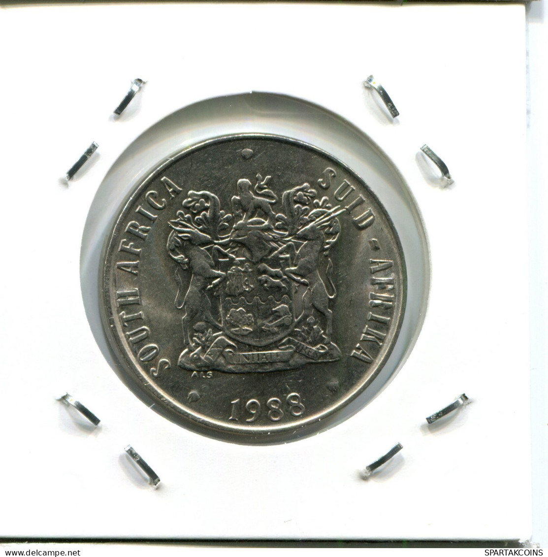 50 CENTS 1988 SUDAFRICA SOUTH AFRICA Moneda #AX204.E.A - Zuid-Afrika
