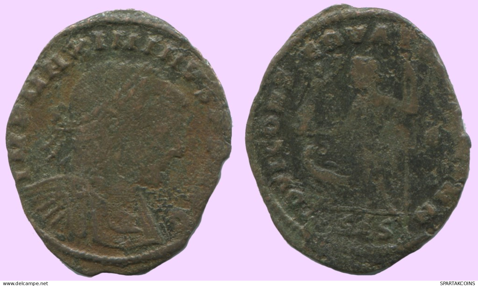 FOLLIS Antike Spätrömische Münze RÖMISCHE Münze 2.3g/24mm #ANT2145.7.D.A - Der Spätrömanischen Reich (363 / 476)