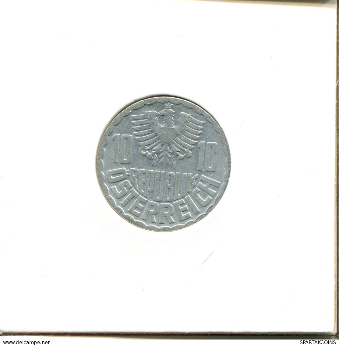 10 GROSCHEN 1959 AUSTRIA Moneda #AW238.E.A - Oostenrijk
