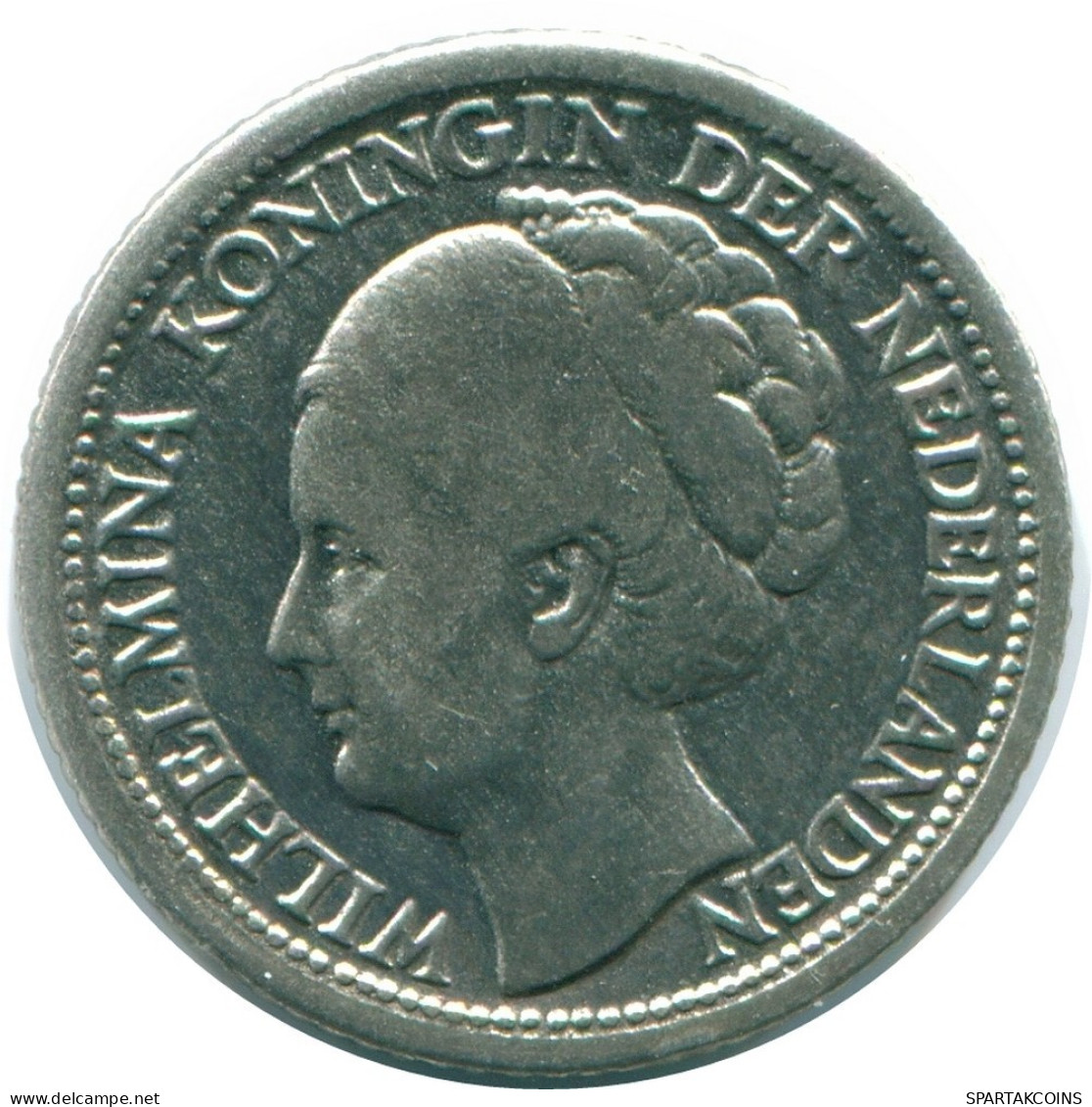 1/4 GULDEN 1944 CURACAO Netherlands SILVER Colonial Coin #NL10686.4.U.A - Curaçao