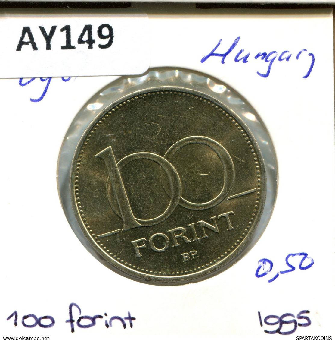 100 FORINT 1995 SIEBENBÜRGEN HUNGARY Münze #AY149.2.D.A - Hongarije