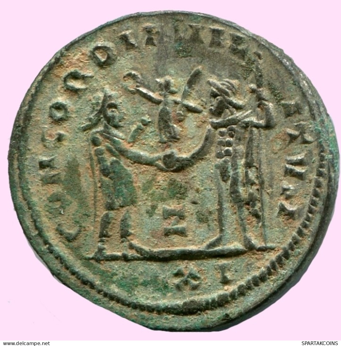 DIOCLETIAN ANTONINIANUS CYZICUS CONCORDIAMILITVM Z/XXI RIC322(C) #ANC12180.43.F.A - Die Tetrarchie Und Konstantin Der Große (284 / 307)