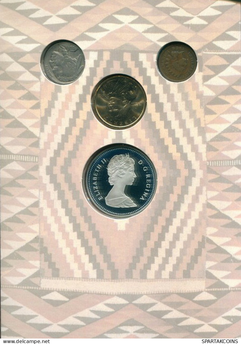 CANADA 1864-2000 1 Cent - 1 Dollar 4 Moneda PROOF #SET1072.7.E.A - Canada