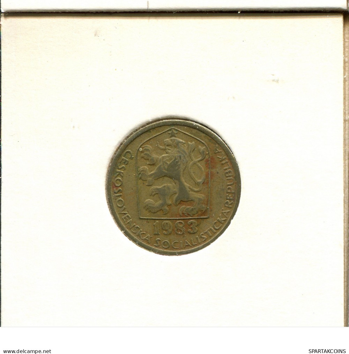20 HALERU 1983 CZECHOSLOVAKIA Coin #AS949.U.A - Checoslovaquia