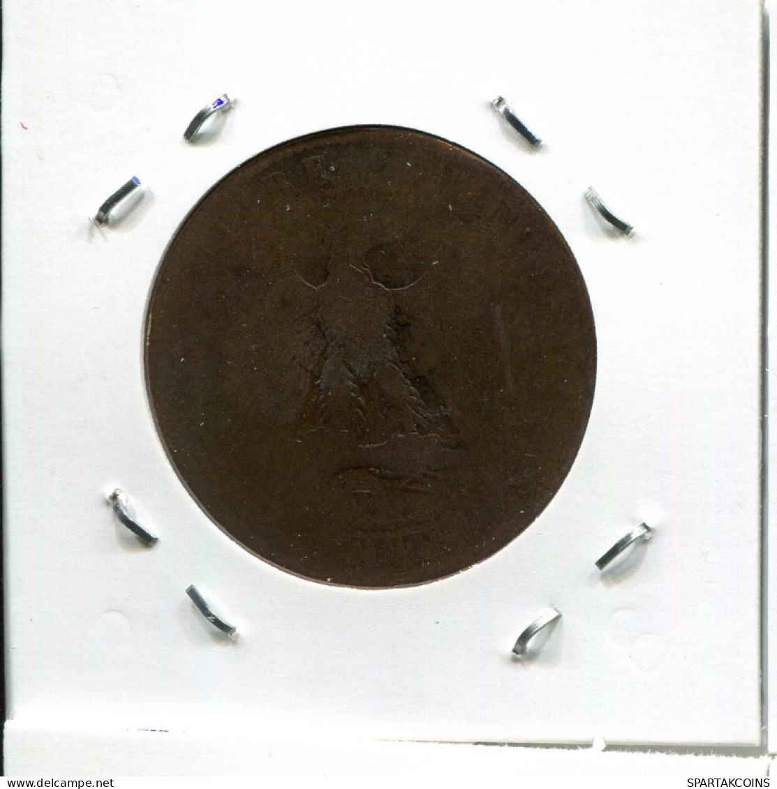 10 CENTIMES 1856 K FRANCIA FRANCE Napoleon III Moneda #AN059.E.A - 10 Centimes