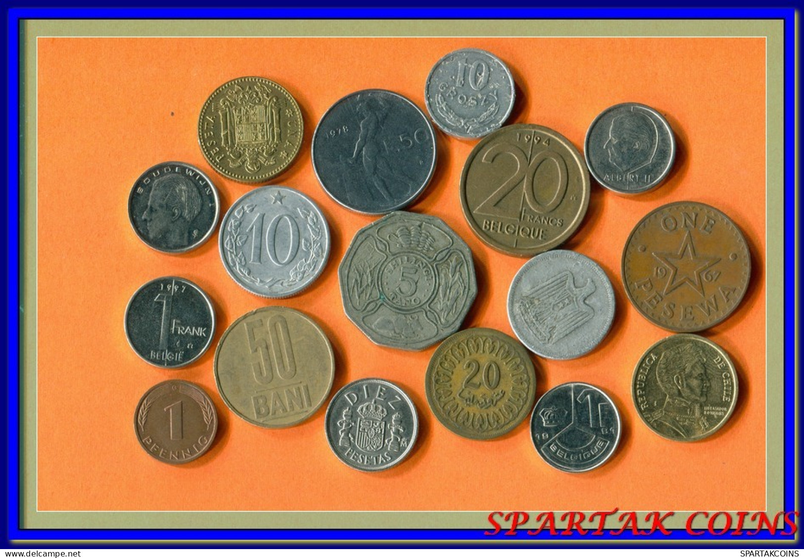 Collection WORLD Coin Mixed Lot Different COUNTRIES And REGIONS #L10057.2.U.A - Autres & Non Classés