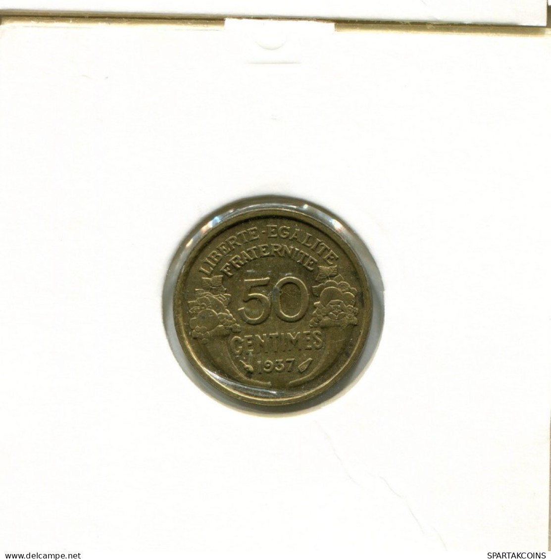 50 CENTIMES 1937 FRANCE French Coin #AK926.U.A - 50 Centimes