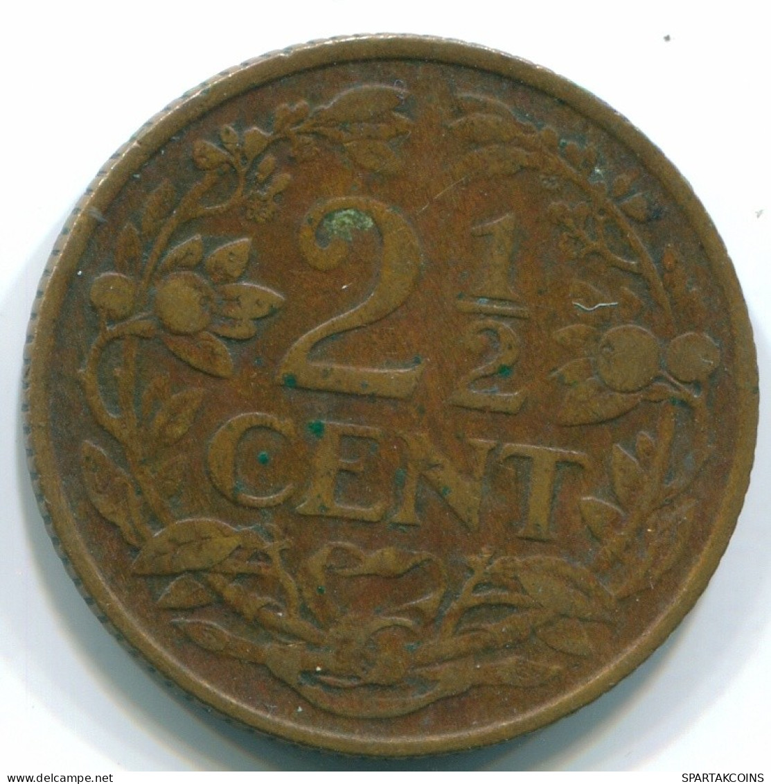 2 1/2 CENT 1948 CURACAO NEERLANDÉS NETHERLANDS Bronze Colonial Moneda #S10122.E.A - Curaçao