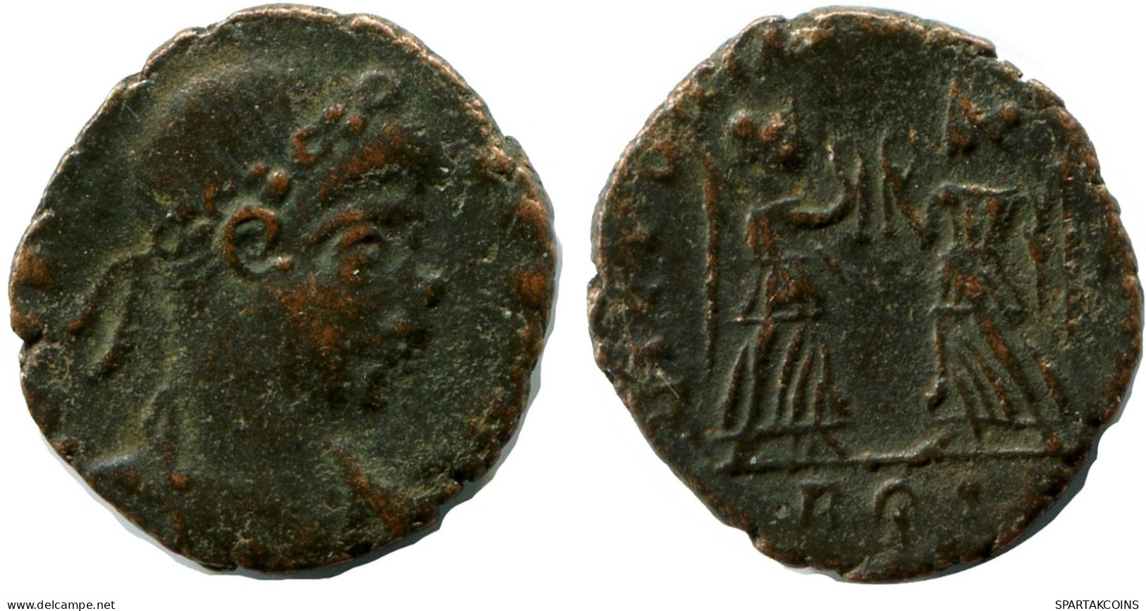 CONSTANS MINTED IN ROME ITALY FOUND IN IHNASYAH HOARD EGYPT #ANC11515.14.U.A - El Impero Christiano (307 / 363)