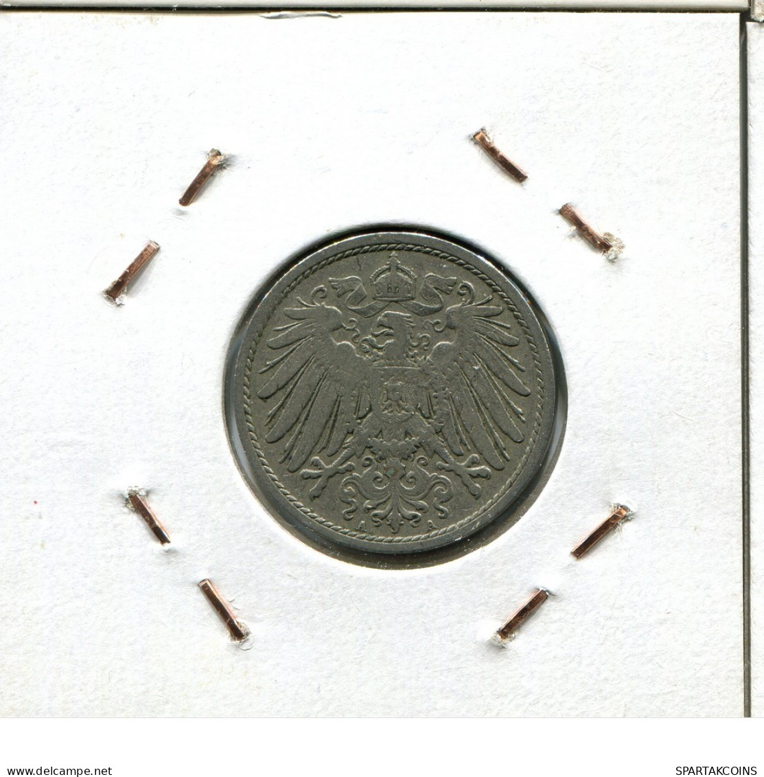 10 PFENNIG 1900 A ALLEMAGNE Pièce GERMANY #DB909.F.A - 10 Pfennig
