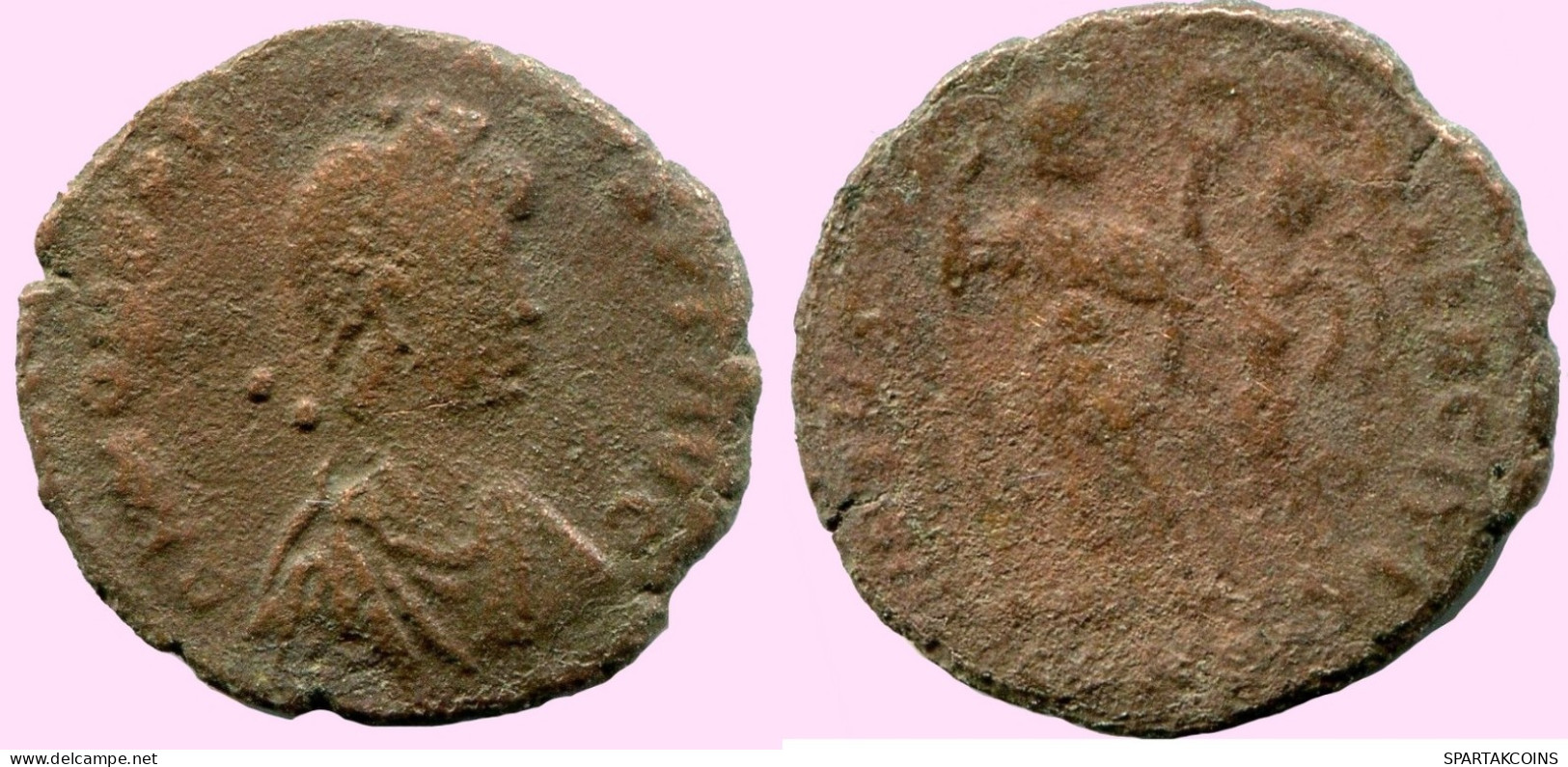 Authentique EMPIRE ROMAIN Antique Original Pièce #ANC12108.25.F.A - Other & Unclassified