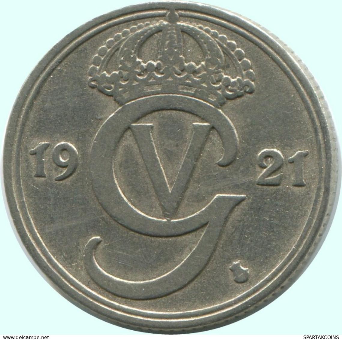 50 ORE 1921 W SWEDEN Coin RARE #AC700.2.U.A - Zweden
