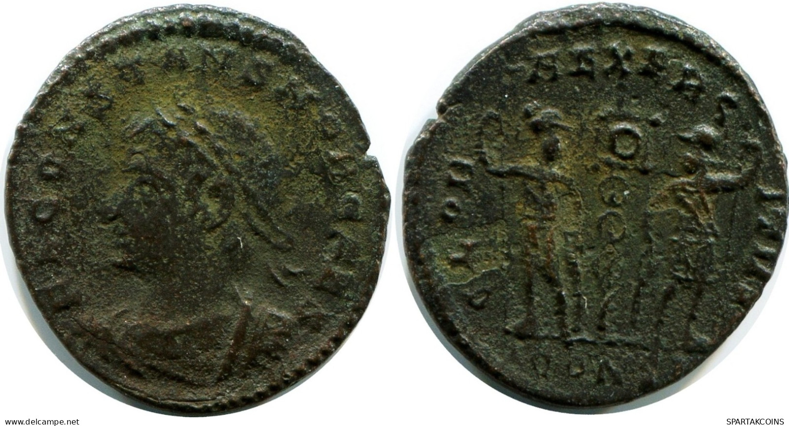 CONSTANS MINTED IN CONSTANTINOPLE FROM THE ROYAL ONTARIO MUSEUM #ANC11952.14.E.A - L'Empire Chrétien (307 à 363)