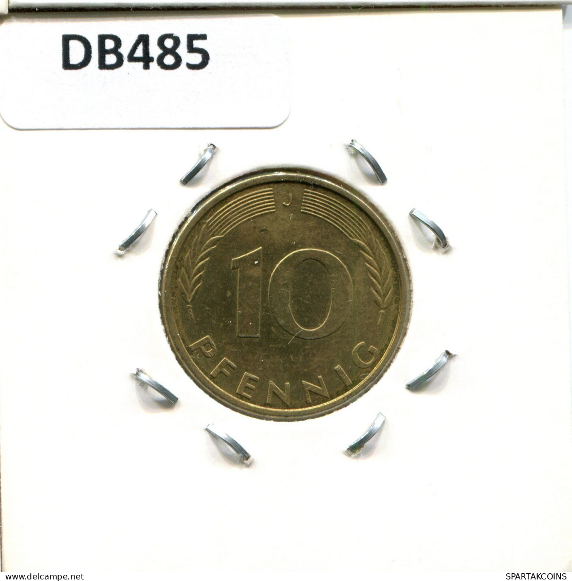 10 PFENNIG 1992 J BRD ALLEMAGNE Pièce GERMANY #DB485.F.A - 10 Pfennig