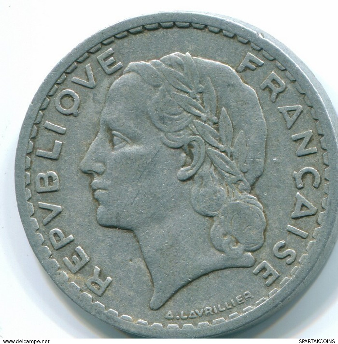 5 FRANCS 1952 FRANCIA FRANCE Moneda KEY DATE Low Mintage #FR1016.69.E.A - 5 Francs