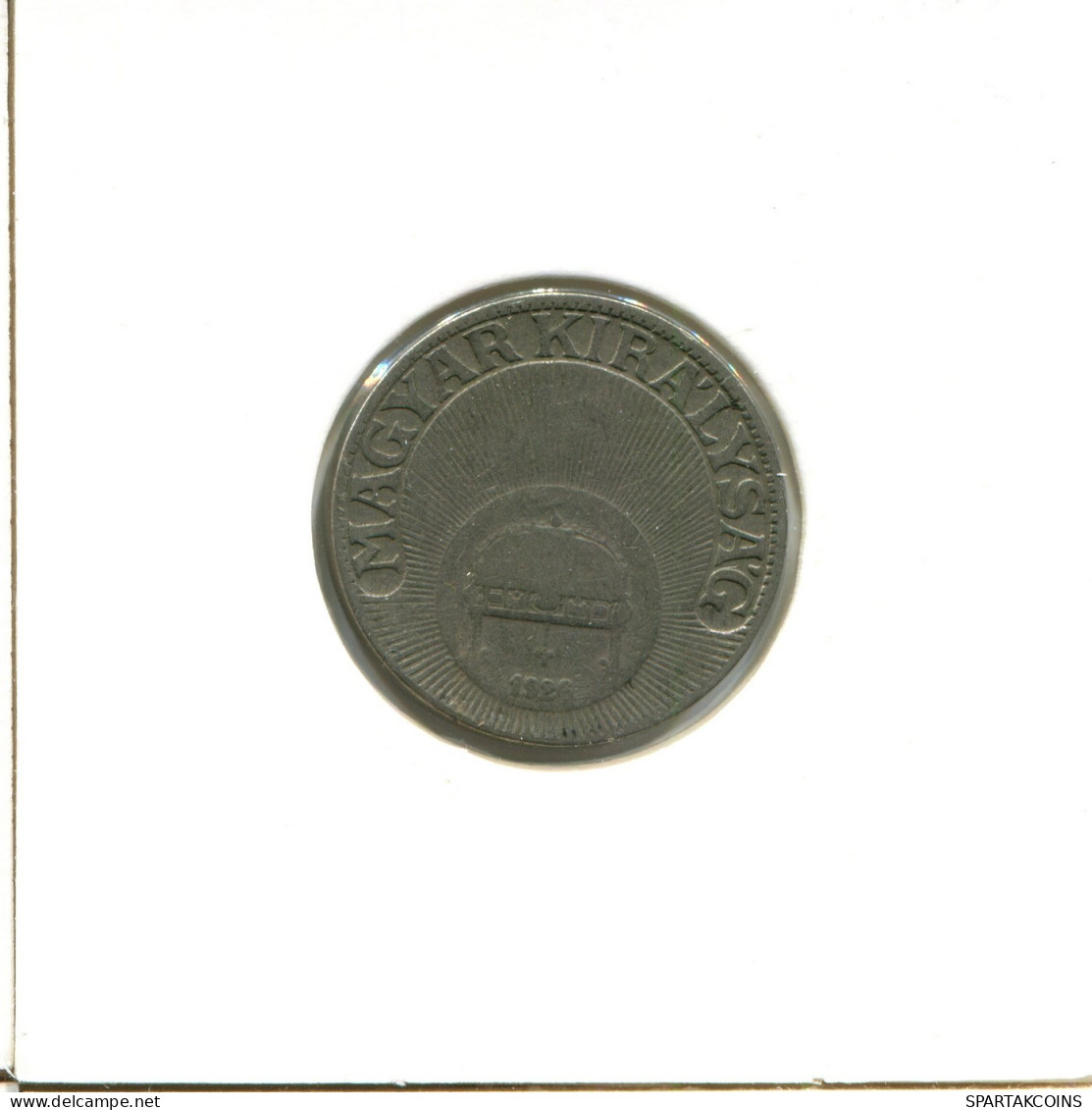 20 FILLER 1926 HUNGRÍA HUNGARY Moneda #AX733.E.A - Hongarije