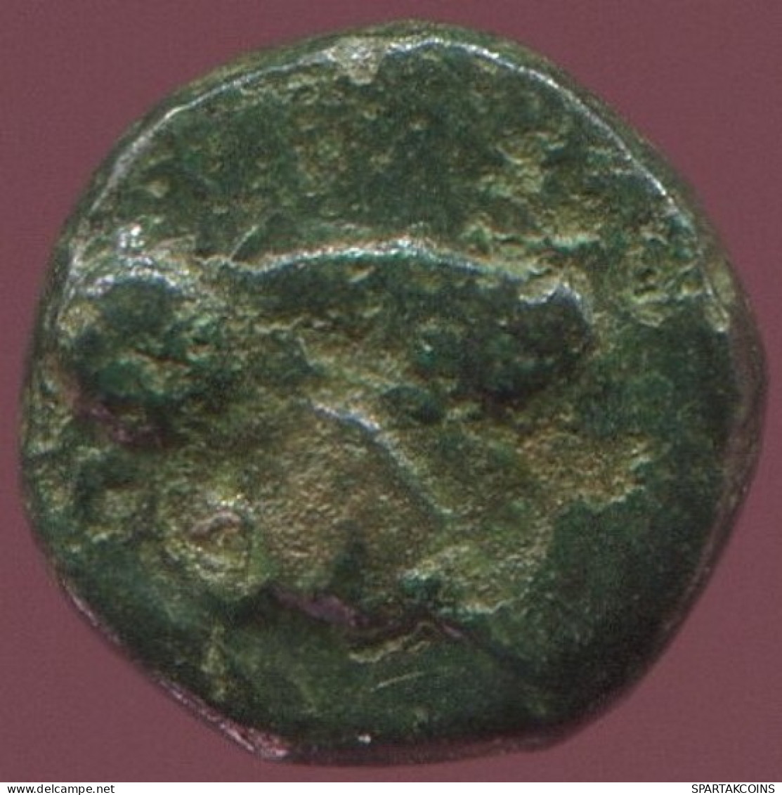 STAR Antique Authentique Original GREC Pièce 1g/8mm #ANT1558.9.F.A - Griechische Münzen