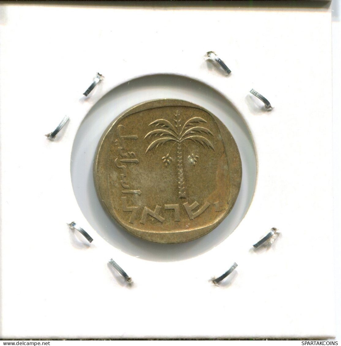 10 AGOROT 1974 ISRAEL Moneda #AW740.E.A - Israel