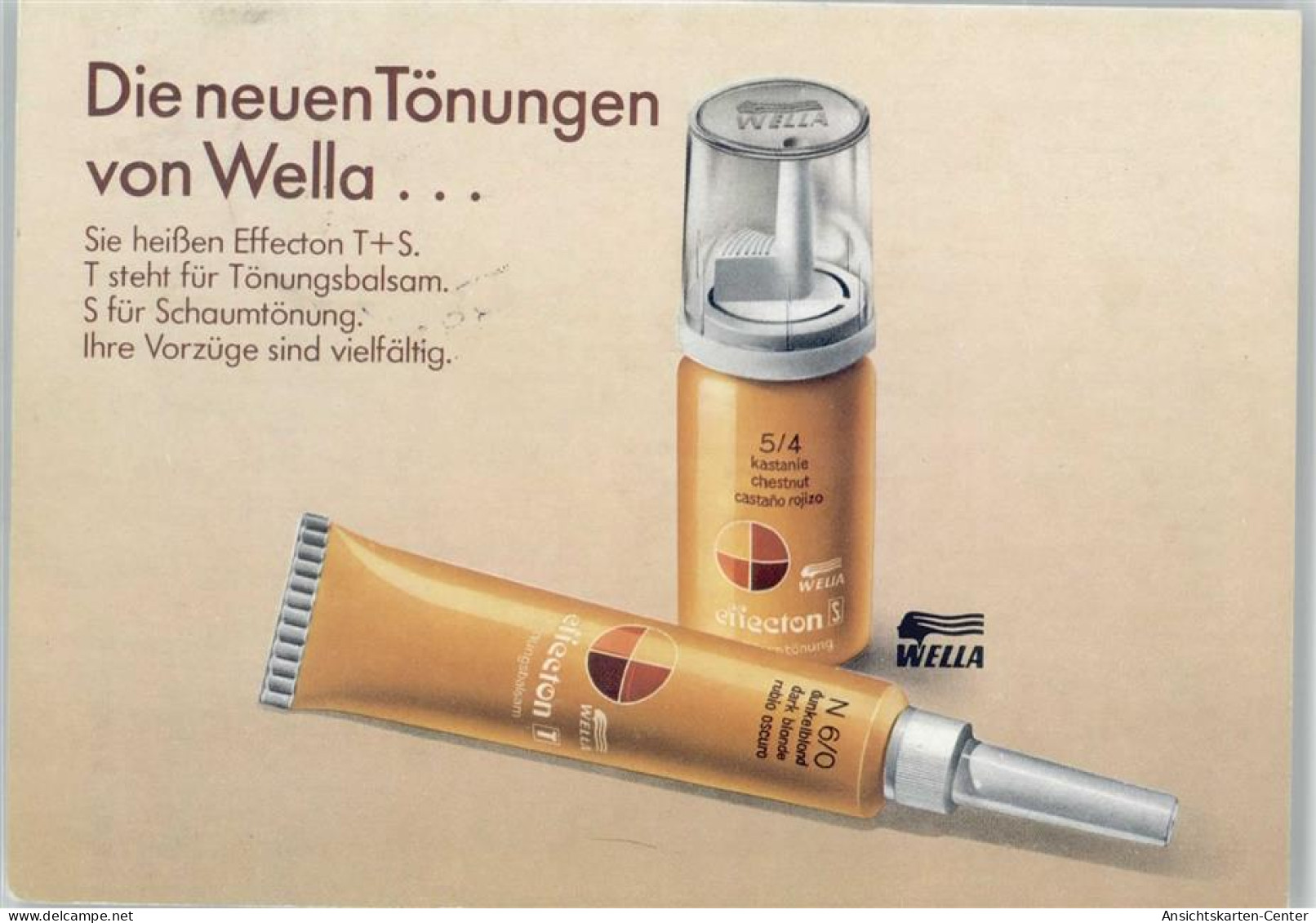 12010707 - Werbung Wella - Toenungen - - Publicidad