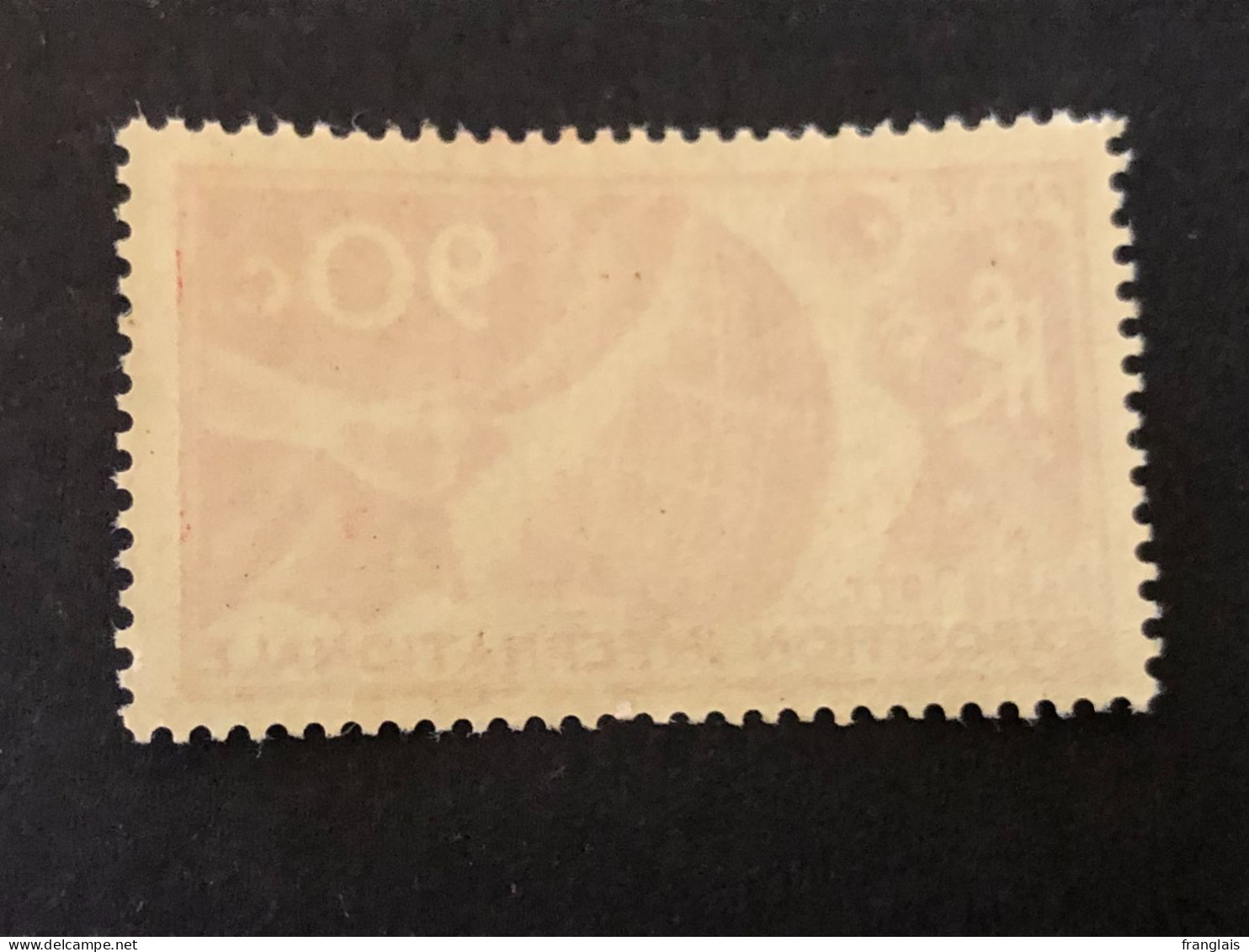 FRANCE Timbre 326 90c Rose Carminé, Neuf Avec Charnière, Cote 13,50€ - Unused Stamps