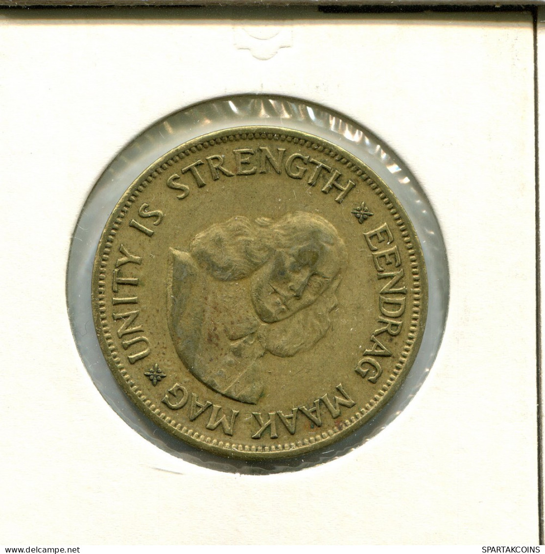 1 CENT 1961 SOUTH AFRICA Coin #AT078.U.A - Sudáfrica