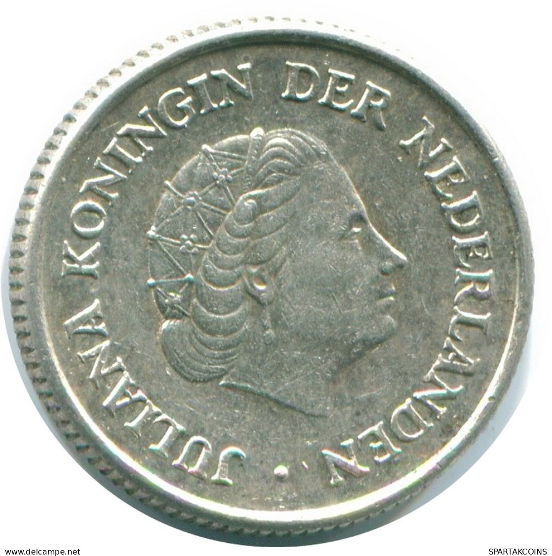 1/4 GULDEN 1956 NIEDERLÄNDISCHE ANTILLEN SILBER Koloniale Münze #NL10910.4.D.A - Antilles Néerlandaises