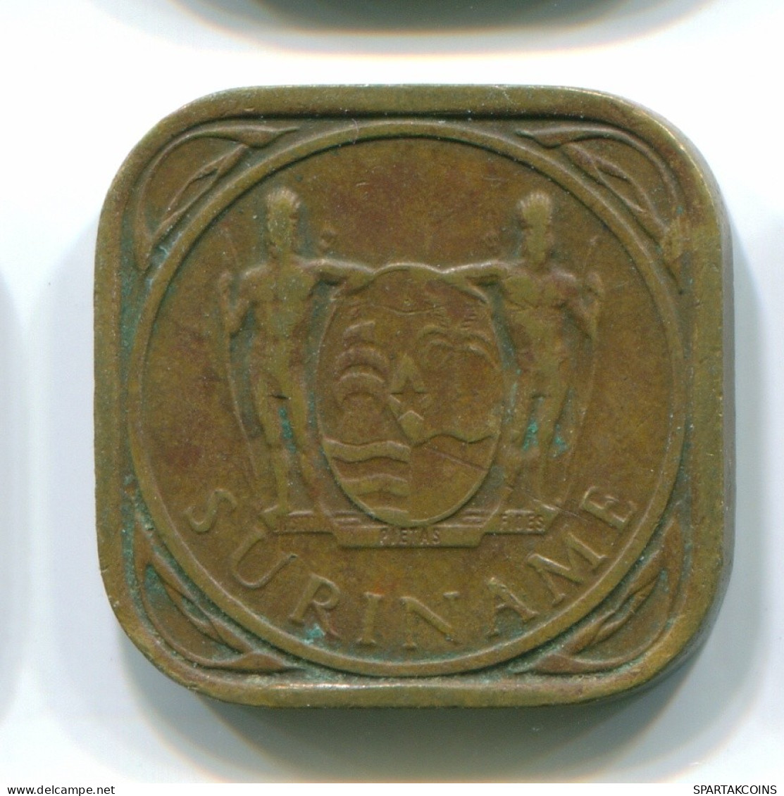 5 CENTS 1966 SURINAM NIEDERLANDE Nickel-Brass Koloniale Münze #S12752.D.A - Suriname 1975 - ...