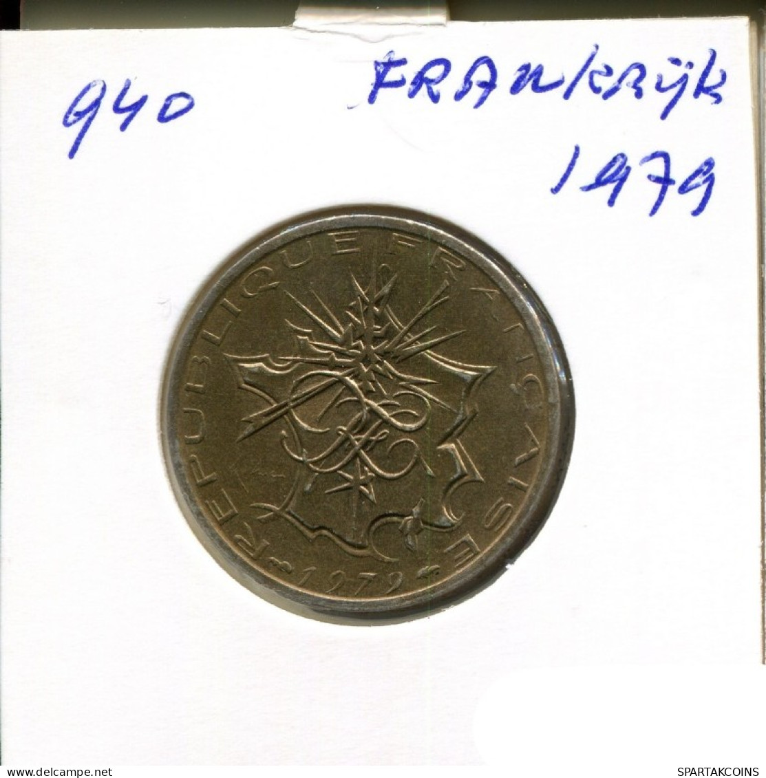 10 FRANCS 1979 FRANCIA FRANCE Moneda #AN439.E.A - 10 Francs