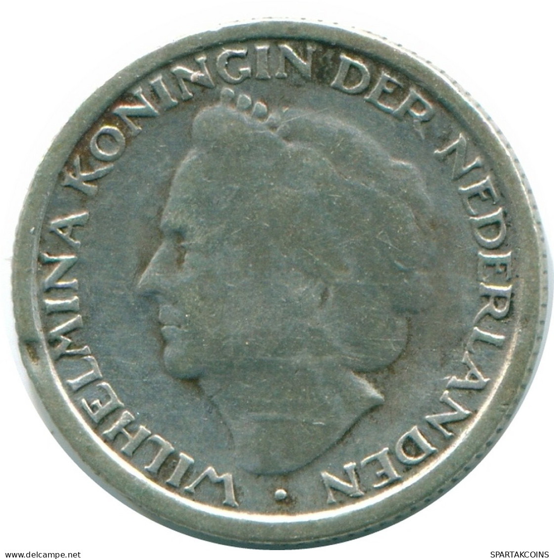 1/10 GULDEN 1948 CURACAO Netherlands SILVER Colonial Coin #NL11904.3.U.A - Curacao