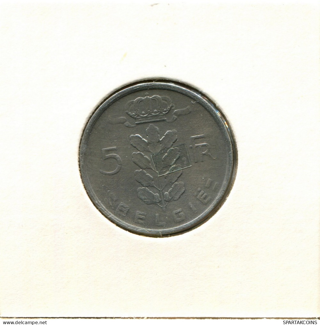 5 FRANCS 1978 DUTCH Text BELGIUM Coin #BB228.U.A - 5 Francs