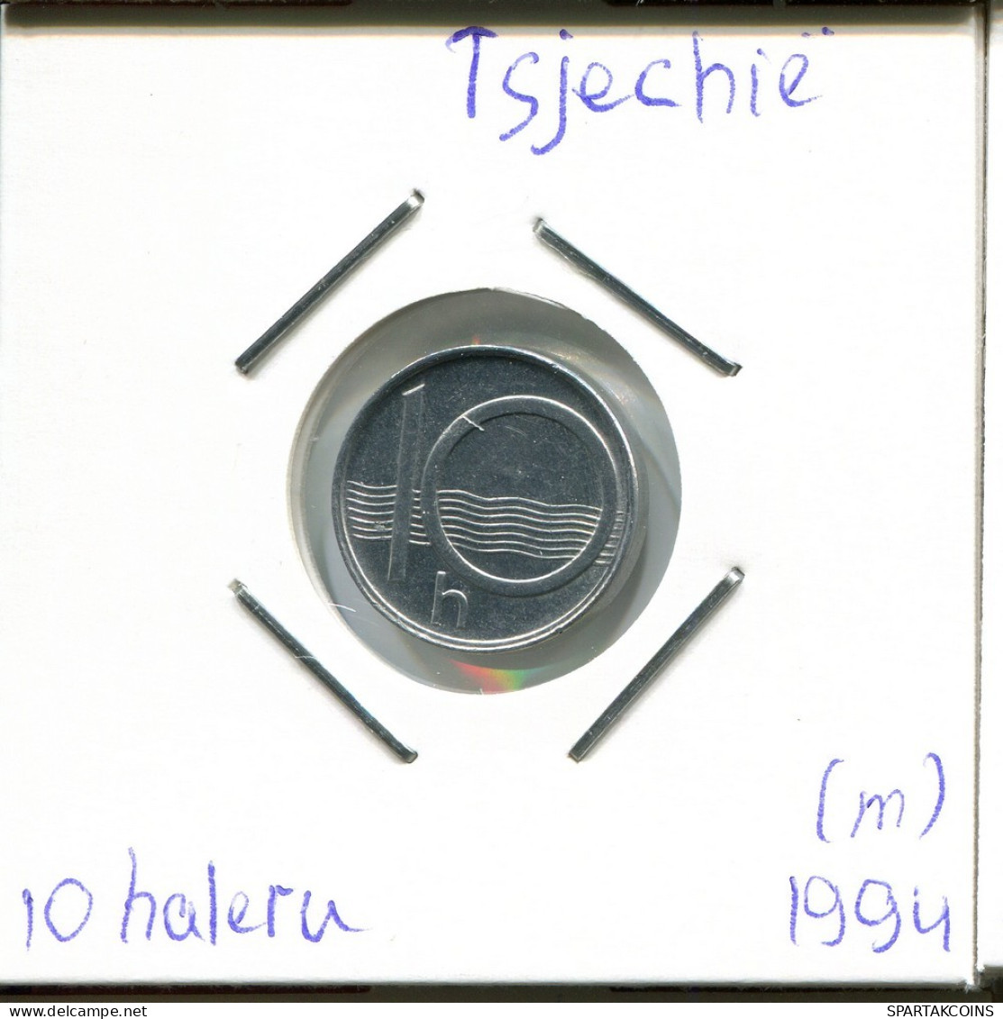 10 HELLER 1994 TSCHECHIEN CZECH REPUBLIC Münze #AP706.2.D.A - Tschechische Rep.