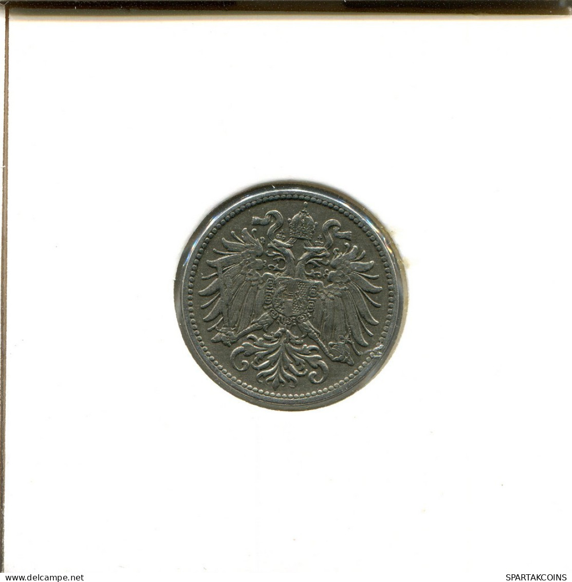 10 HELLER 1907 AUSTRIA Coin #AT522.U.A - Austria