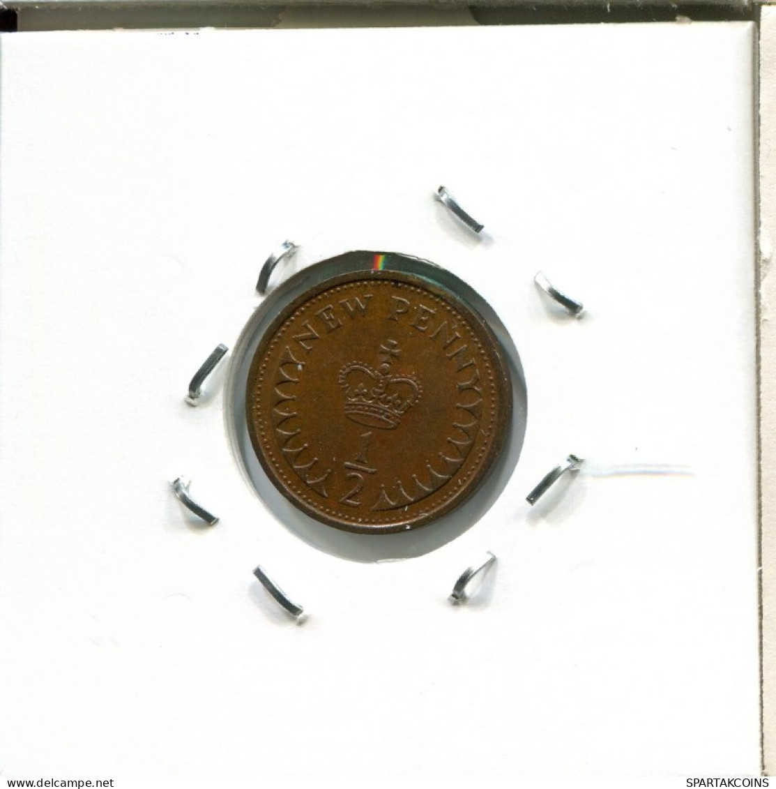 NEW PENNY 1978 UK GROßBRITANNIEN GREAT BRITAIN Münze #AN679.D.A - 1 Penny & 1 New Penny