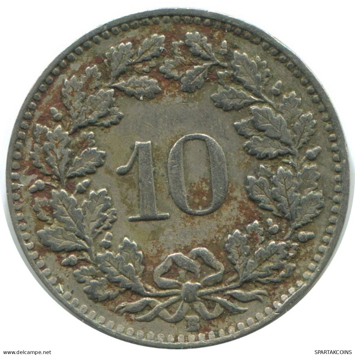 10 RAPPEN 1940 B SUIZA SWITZERLAND Moneda HELVETIA #AD956.2.E.A - Sonstige & Ohne Zuordnung