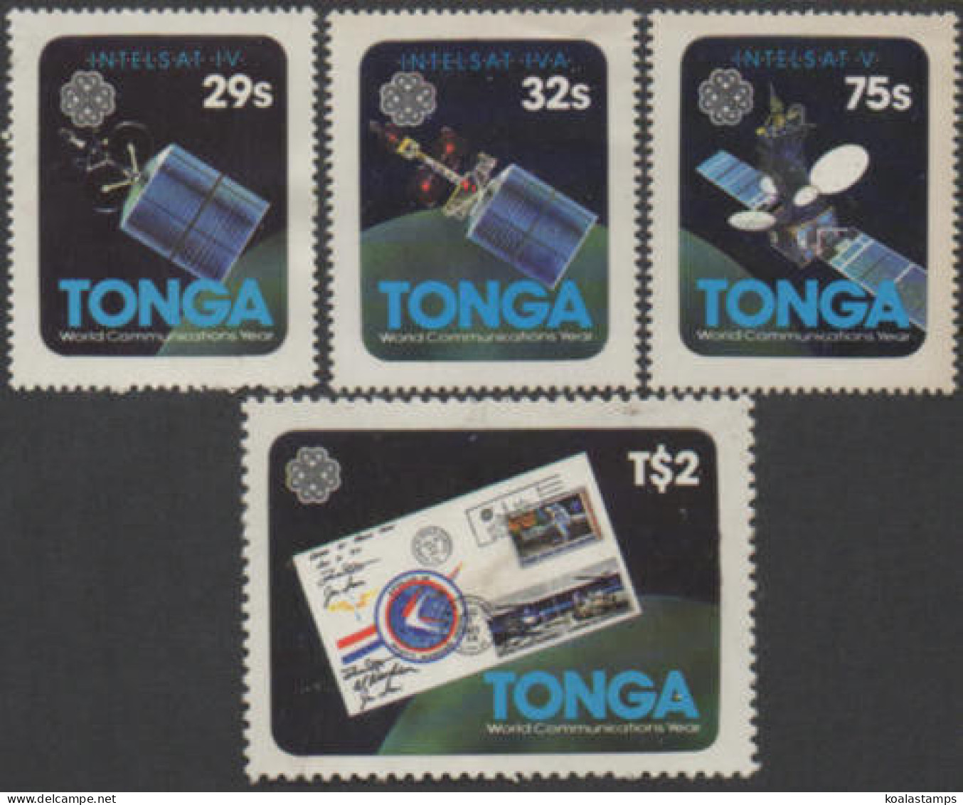 Tonga 1983 SG847-850 World Communications Year Set MNH - Tonga (1970-...)
