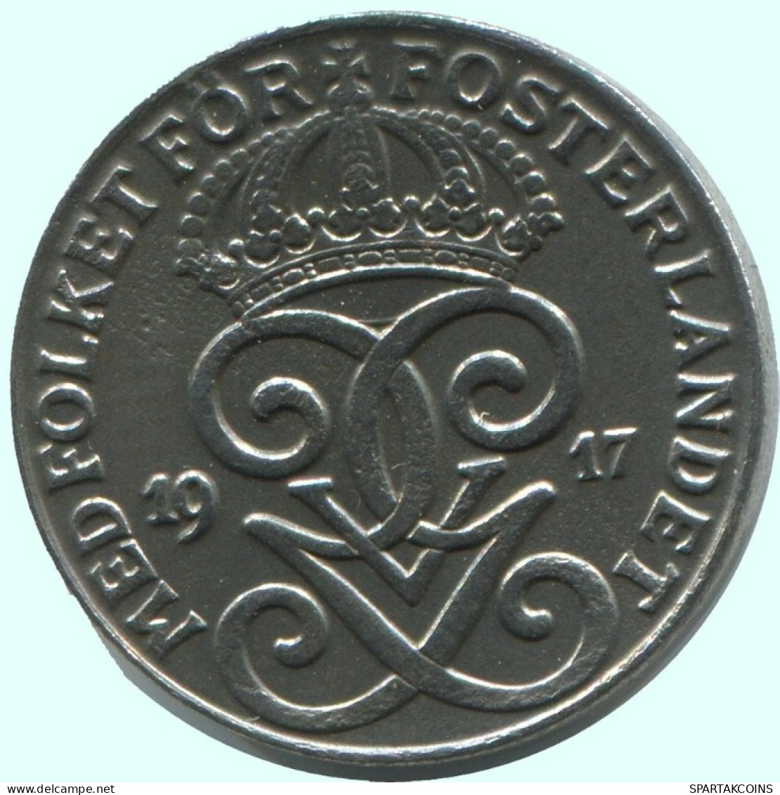 2 ORE 1917 SUECIA SWEDEN Moneda #AC746.2.E.A - Suède