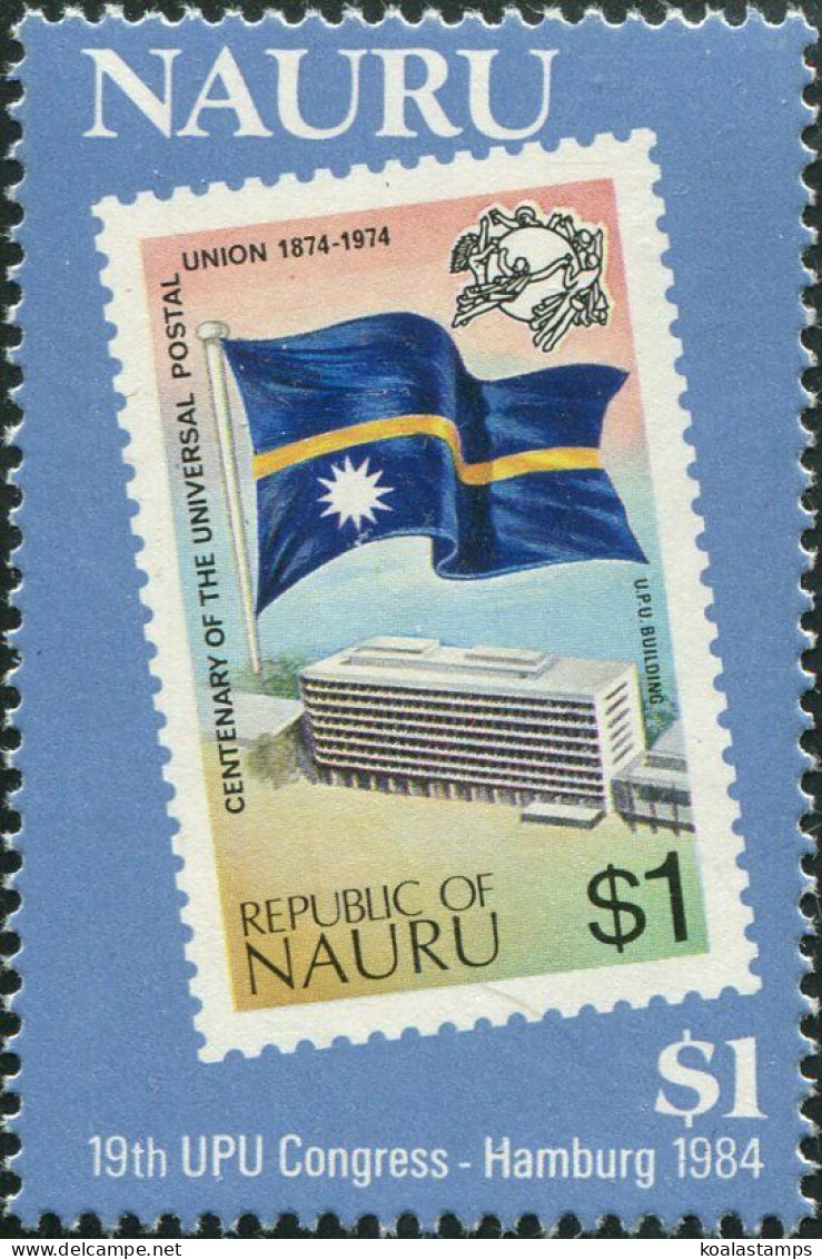 Nauru 1984 SG299 $1 UPU MNH - Nauru