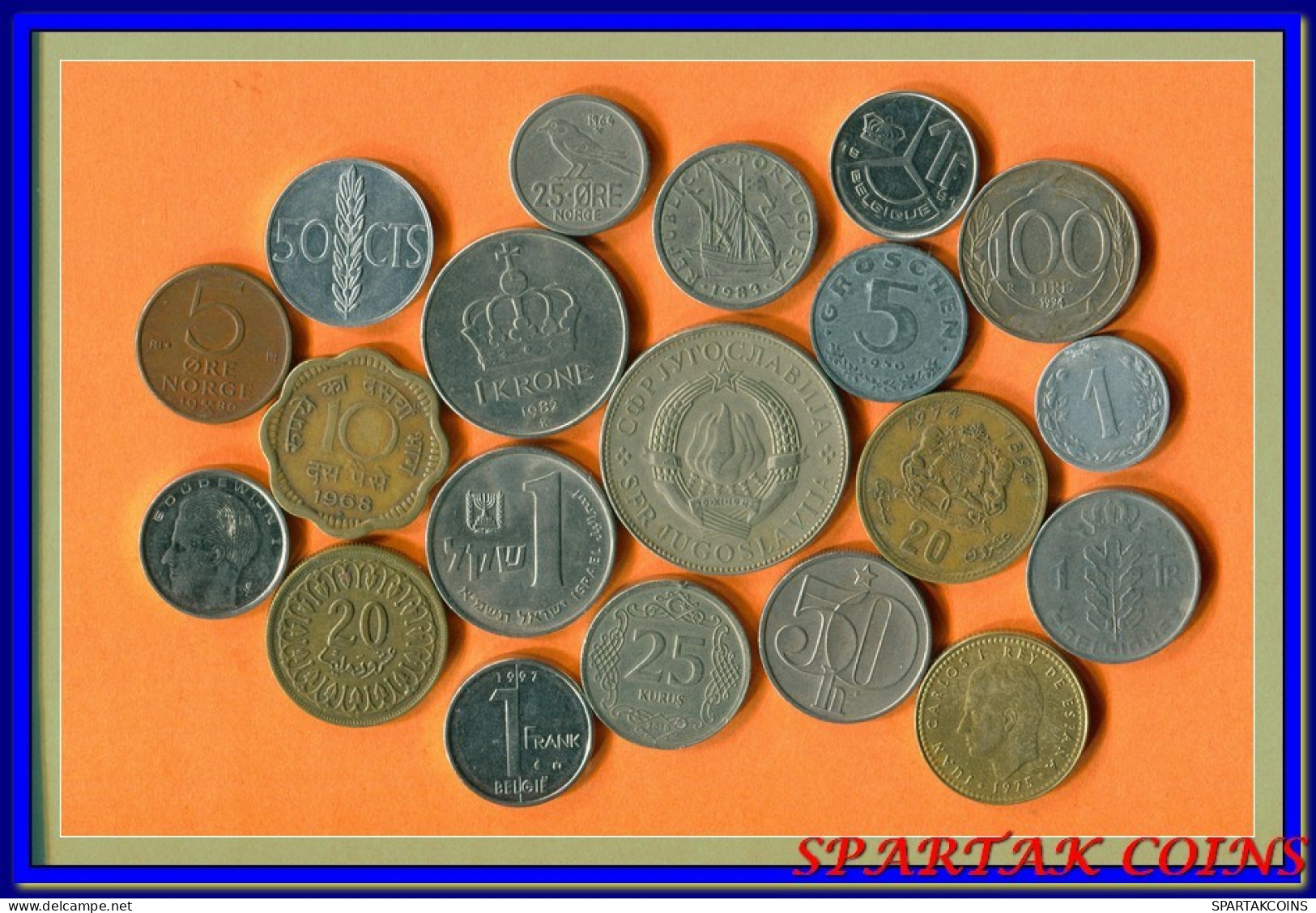 Collection WORLD Coin Mixed Lot Different COUNTRIES And REGIONS #L10071.2.U.A - Autres & Non Classés