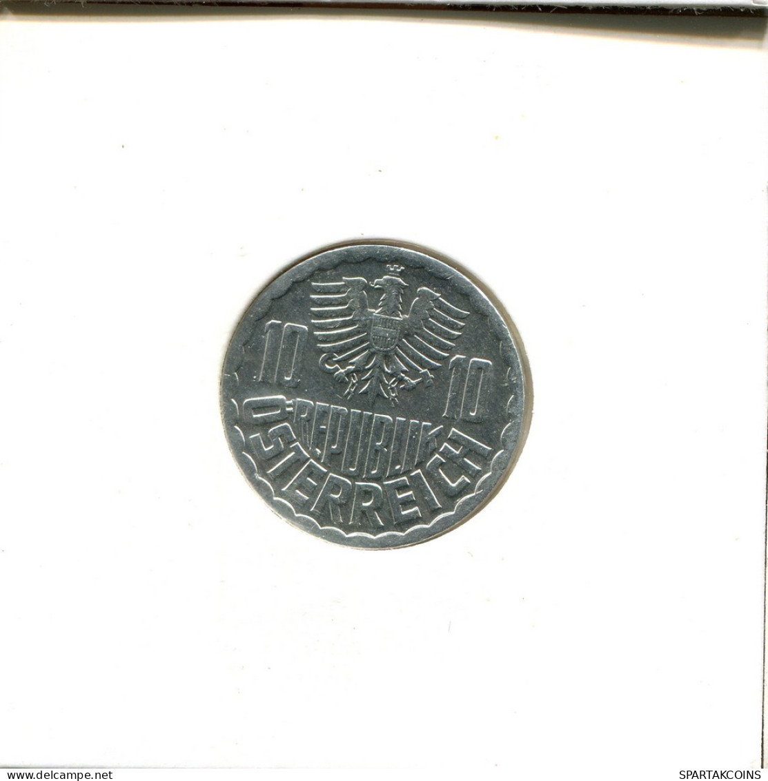 10 GROSCHEN 1986 AUSTRIA Moneda #AT566.E.A - Oesterreich