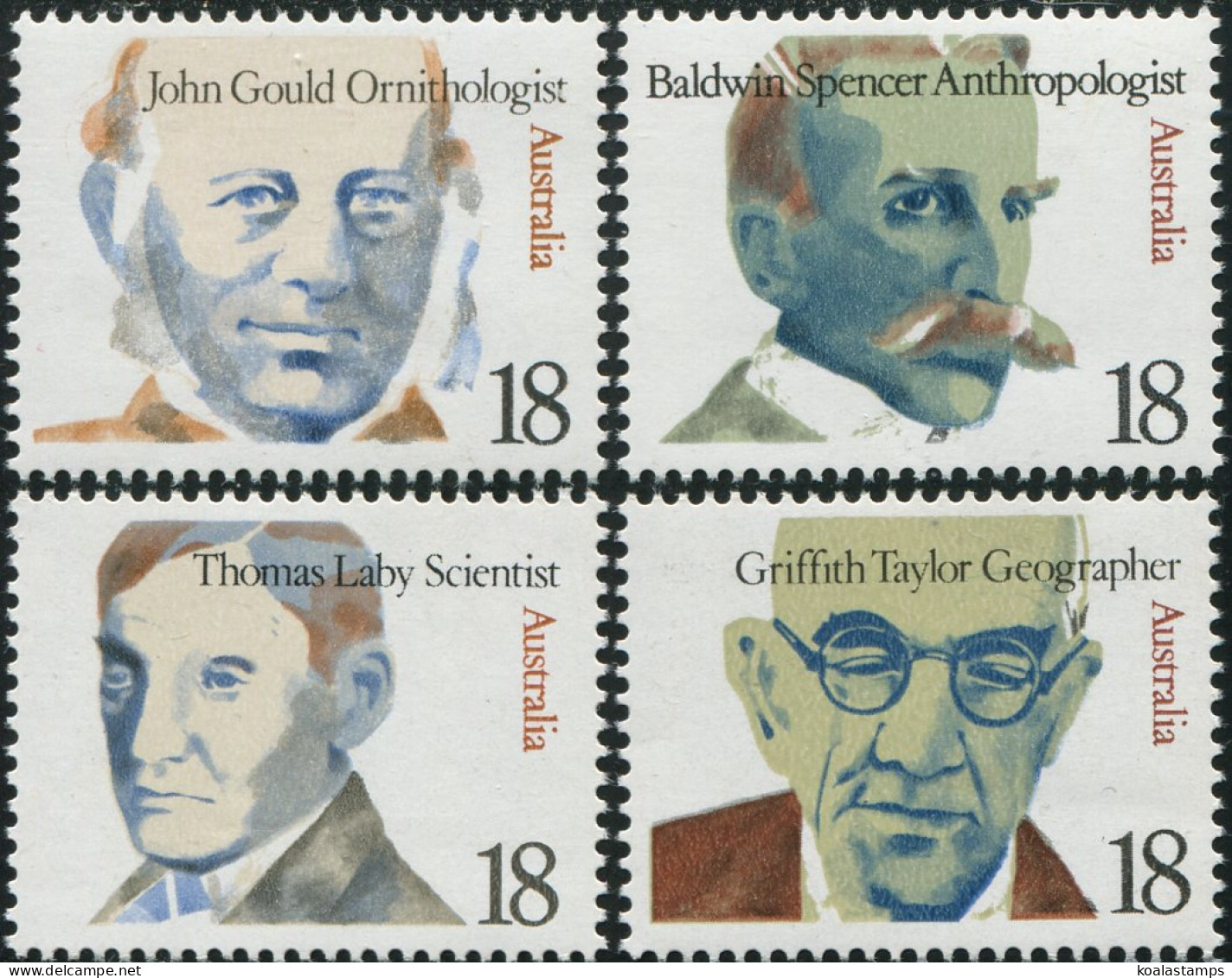 Australia 1976 SG637 Famous Scientists Set MNH - Otros & Sin Clasificación