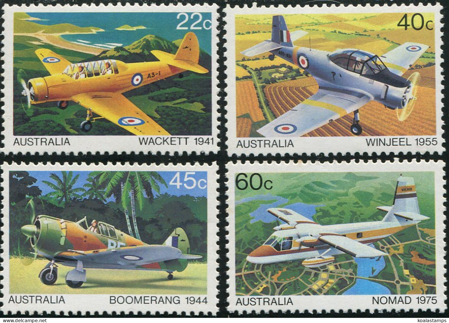 Australia 1980 SG761 Aircraft Set MNH - Other & Unclassified