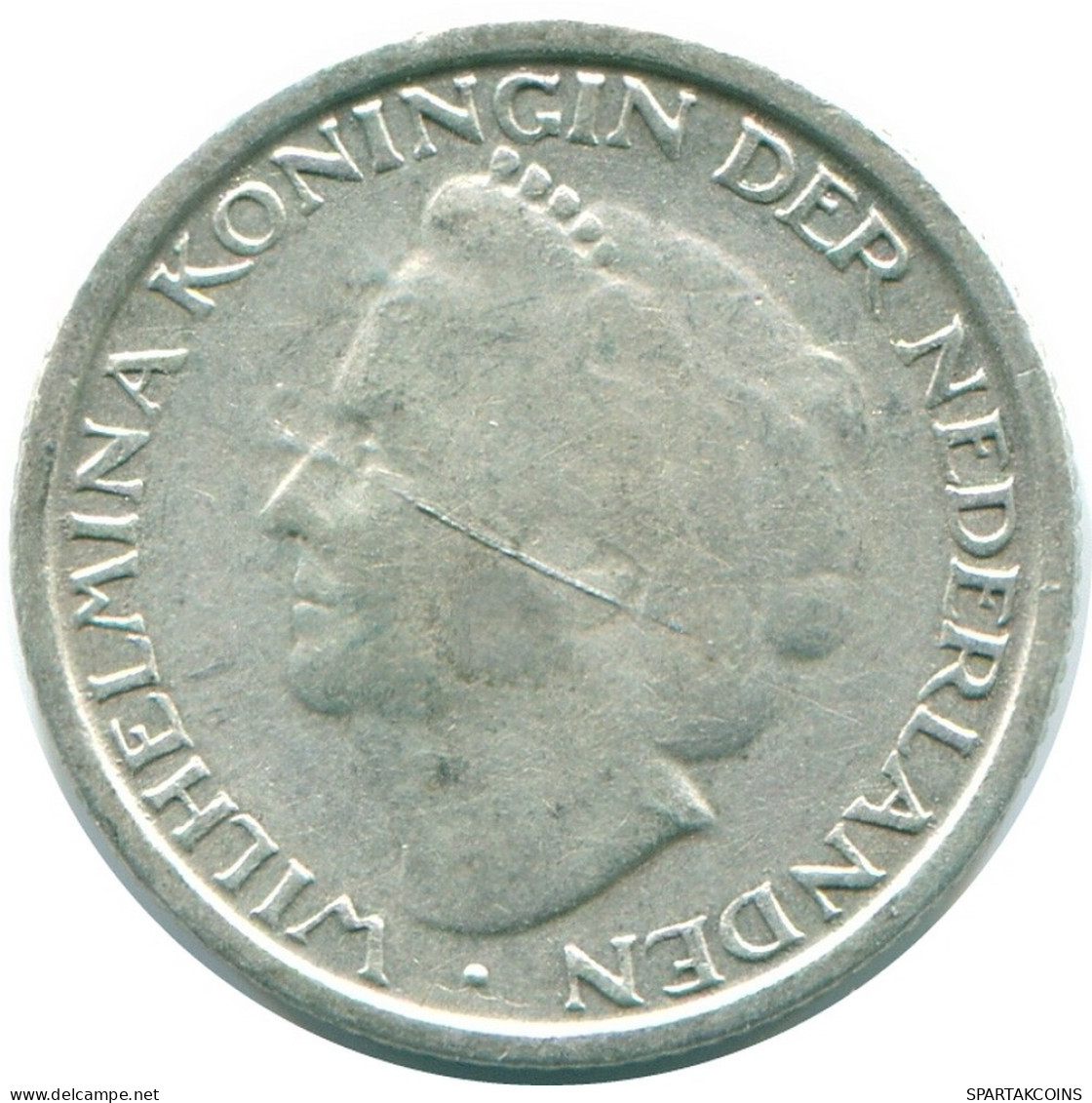 1/10 GULDEN 1948 CURACAO Netherlands SILVER Colonial Coin #NL11918.3.U.A - Curaçao