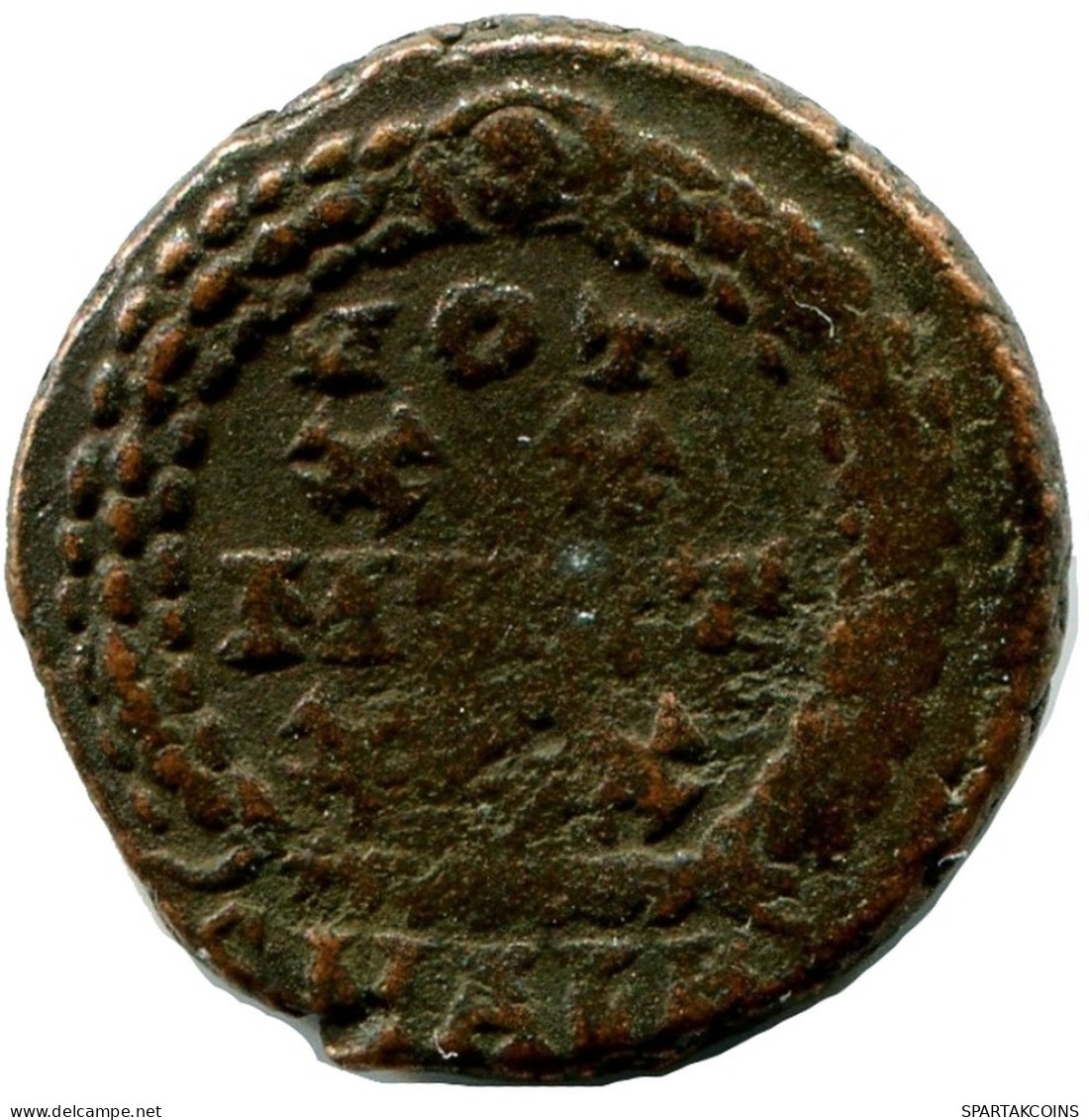 CONSTANS MINTED IN ALEKSANDRIA FROM THE ROYAL ONTARIO MUSEUM #ANC11486.14.U.A - The Christian Empire (307 AD To 363 AD)