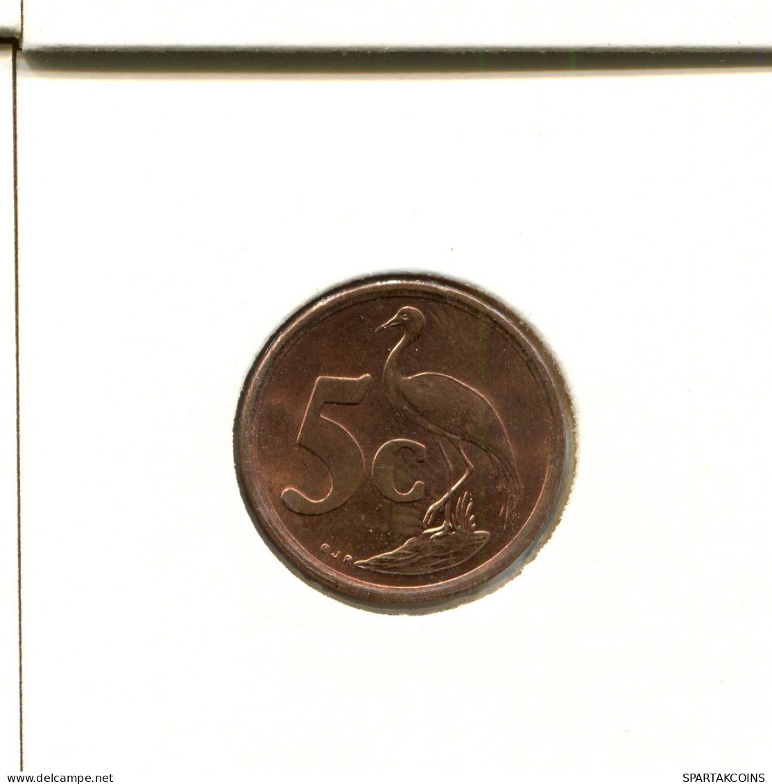 5 CENTS 1997 SÜDAFRIKA SOUTH AFRICA Münze #AT135.D.A - South Africa