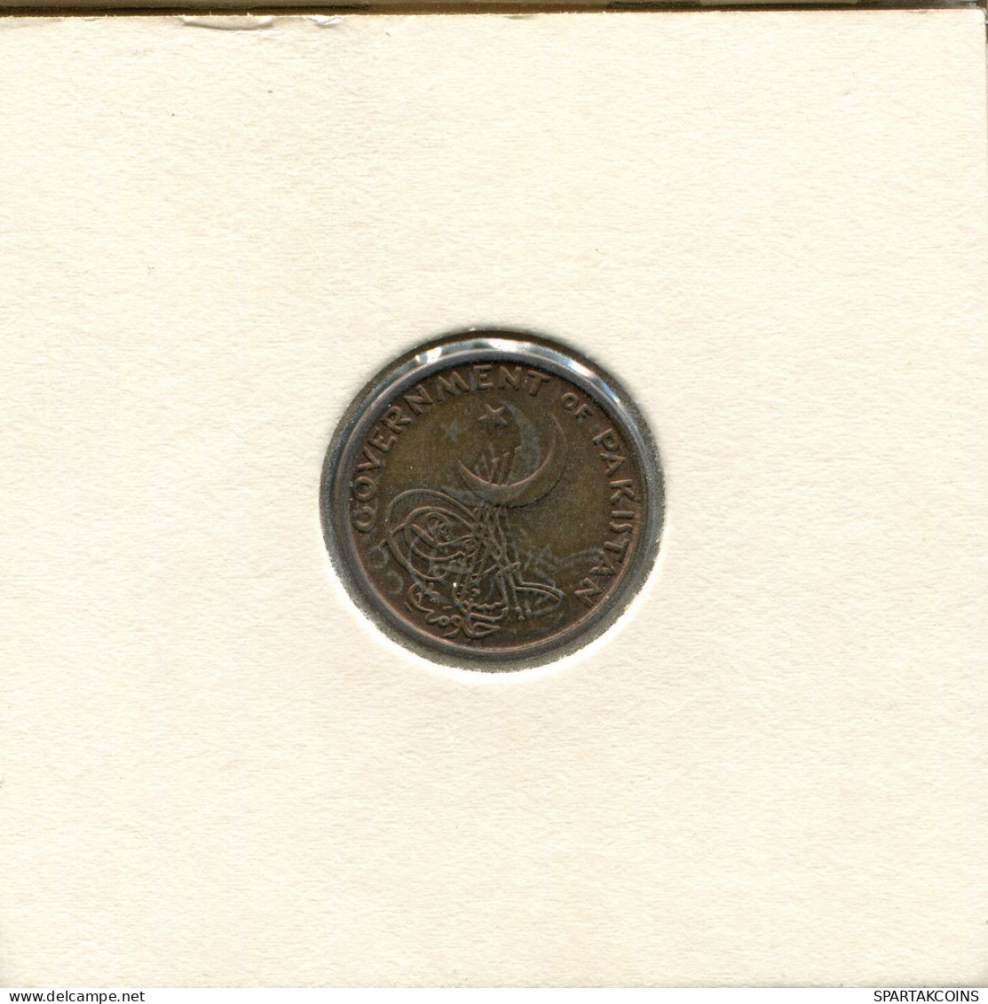 1 PAISA 1962 PAKISTAN Coin #AS069.U.A - Pakistán
