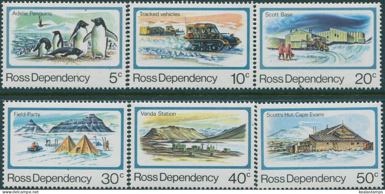 Ross Dependency 1982 SG15-20 Definitives MNH - Other & Unclassified